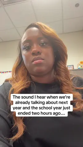 A post by @drkamilah_thaprincipal on TikTok caption: Can we please get a week 😂 higher ups do not care Principals get your butt back to work because what’s a vacation…..#principalsoftiktok #whatsummerbreak 
