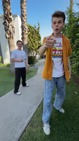 A post by @merrickhanna on TikTok caption: Behind the scenes! 😃 @Nick Wilkins #coughdance 