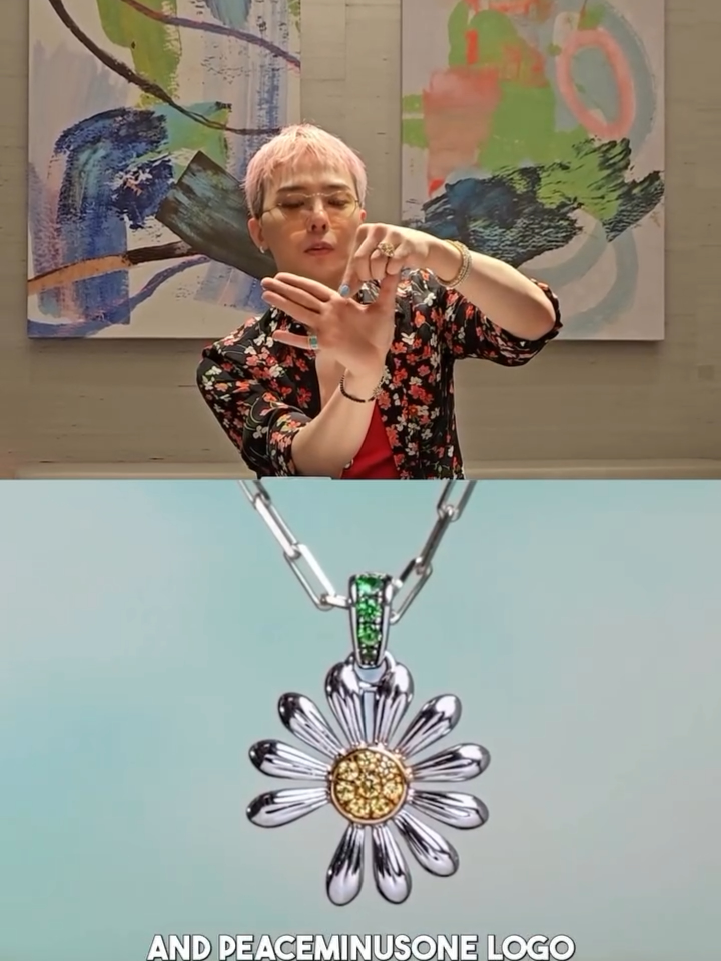 A post by @jacobandco on TikTok caption: Our latest collaboration with GDRAGON marks a new chapter in a creative partnership built over years. After designing a one-of-a-kind Astronomia watch for him, this pendant felt like a natural evolution — a smaller, wearable expression of his identity. G-DRAGON wanted to create something real — not just another drop, but a piece his community could connect with. We’re honored to bring that vision to life with the Jacob & Co. x PEACEMINUSONE Pendant. Two editions. One symbol. Unlimited meaning. Now available exclusively at Jacob & Co. #JacobandCo #GDRAGON #PEACEMINUSONE #InspiredByTheImpossible