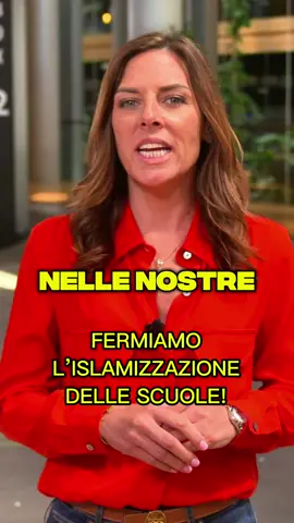 A post by @isabellatovaglieri on TikTok caption: Dall’angioletto con il corano alle gite in moschea. Ora basta! Dobbiamo fermare subito l’islamizzazione nelle nostre scuole.