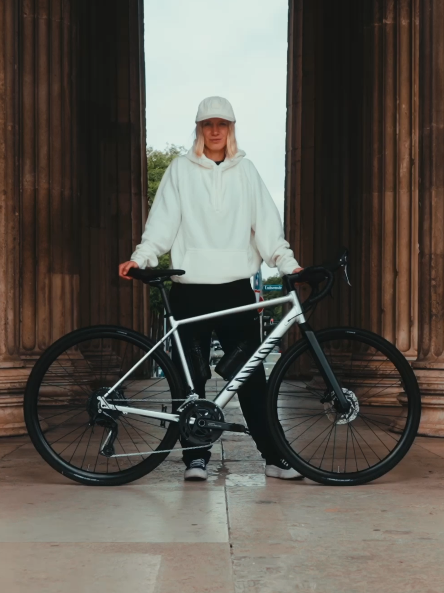 A post by @canyon_bicycles on TikTok caption: Built for all riders, all roads.  Got ideas for your next ride? Tell us where you'd go with the AllRoad 👇   #MyCanyon #EnduraceAllRoad