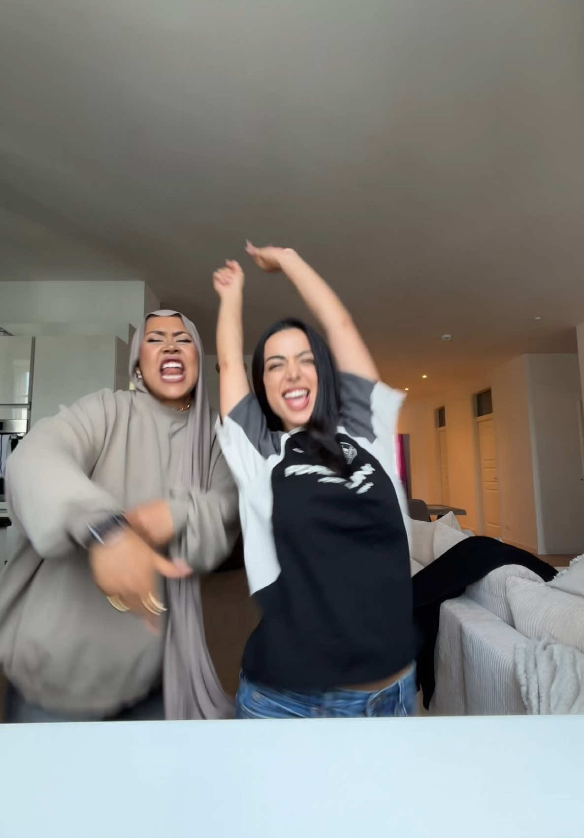 A post by @hamibees on TikTok caption: Your fav Duo 💅🏽 @Jennah 