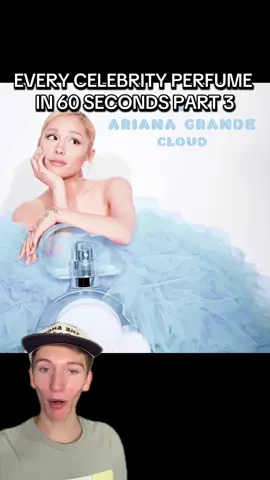 A post by @ashtongaler on TikTok caption: Every Celebrity Perfume in 60 Seconds Part 3 #harrystyles #britneyspears #avrillavigne #nickiminaj #arianagrande #perfumetiktok #fragrance #celebrityperfume #parfum 