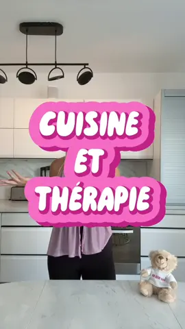 A post by @melanietherapie on TikTok caption: Cuisine et thérapie 🌞💛 → la normalisation des situations  → penser à soi ≠ être égoïste  BON APPÉTIT  #therapie #cuisine #recettes #conseils #humour 