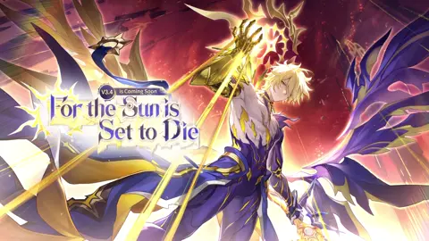 A post by @honkaistarrail_official on TikTok caption: Version 3.4 Trailer — "For the Sun is Set to Die" | Honkai: Star Rail #HonkaiStarRail #HoYoverse
