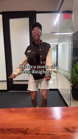 A post by @mommanager_glow on TikTok caption: Me as a mom of a teen daughter it is what it is Lol she’s going to force me to do the latest tik tok trends period!  #momlife, #tiktoktrend, #relatablemom #realmomlife #momcontent 