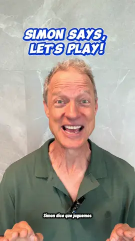 A post by @mikethechameleon on TikTok caption: #simonsays #playtolearn #funenglish with #mikethechameleon 