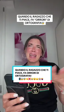 A post by @lauradimaso2 on TikTok caption: Vi è mai capitata una cosa del genere?… mi dispiace, ma l’utilizzo del verbo è importante. 😅#frequentazione#chattare#whatsapp#orroridiortografia#erroridiortografia#comedy#commedia#ironia#sifaperscherzare #sifaperridere #comica#comicità #tristerealtà#storytime #aspettativevsrealtà#xcyzba #parati#fypツ #ragazzi