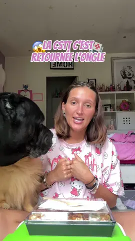 A post by @evacstt on TikTok caption: Ça veut dire que je pourrai plus faire d’ongles ?!??!??!?😔😔😔😔😔😔#humour #trend #comedi #viral 