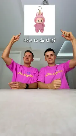 A post by @twinsstylee on TikTok caption: Make a handmade Labubu with us! 🧸🤍 Jak oceniacie efekt końcowy naszej Labubu? 🤍🧸 DIY 🤍 The result at the end 🧸🤍