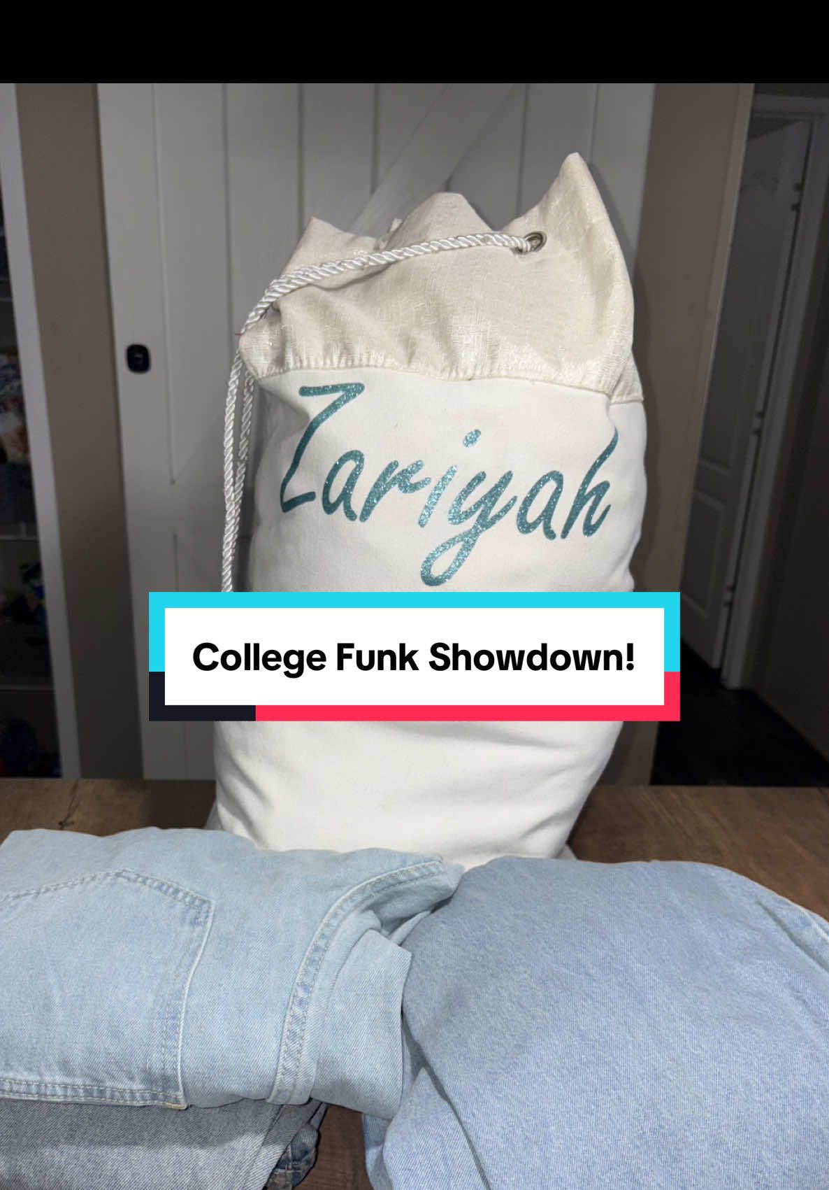 A post by @raisingcultures on TikTok caption: She came home with a bag full of funk and I came with a challenge! #DownyPartner Will @downy Rinse it out? Watch us get the job done! Mom always knows best 😉#raisingculturesApproved