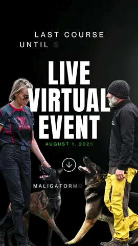 A post by @maligatormom on TikTok caption: Virtual Dog Training Event Starts August 1st! 3 Registration Options: • Audit Student • Audit + Student • Working Student (Financing available) This is an opportunity to learn all of the foundational principles you need to become a professional dog trainer and earn a certificate upon passing a final exam (optional) at the end of our 4 week LIVE virtual learning event! Weekly calls and Q&A sessions Student workbook and chapter assignments Video tutorials Video challenges Networking with trainers Join from anywhere on any device! Limited working spots so register now before they're gone! We sell out every month!  #dogtraining #dogtrainer #virtualdogtraining #dogtrainingvideos #mentorship #coaching #virtuallearning 