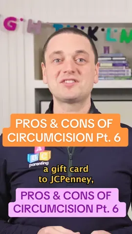 A post by @abcparentingadvice on TikTok caption: Pros & Cons of Circumcision Pt. 6 #abcparenting #circumcision #bris #parenting #baby #fyp #tips 