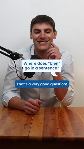 A post by @frenchteachercarlito on TikTok caption: "Je l’ai tapé bien"? Not quite! 🙈 It’s: ✅ Je l’ai bien tapé Want smoother French sentences? ✨ Link in bio for 7 free stories! #FrenchTips #AdverbsInFrench #FrancophileWomen #FrenchSentenceFlow #LearnFrenchNaturally #FrenchGrammarHelp #FrenchWithCarlito #SpeakFrenchElegantly