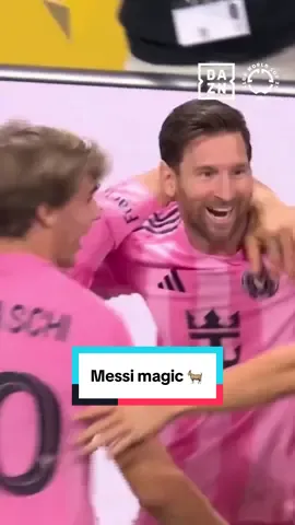 A post by @mls on TikTok caption: The best to ever do it 🐐 #messi #fifacwc #intermiami #argentina (via @DAZNFootball) 