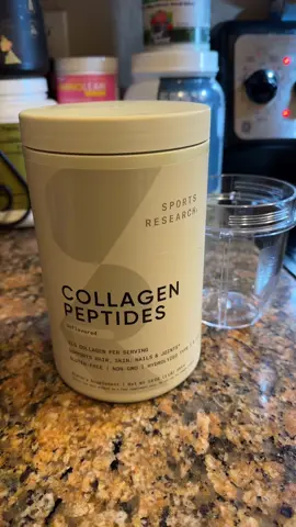 A post by @londondagreat1 on TikTok caption: If you want to feel and look your best, you gotta drink the best! This collagen powder from @Sports Research is 10/10! Definitely gotta grab me a few more while they are affordable 😎 #fyp #fitnesstips #sportsresearch #collagenpeptides #collagen #fitgirltok #healthydrinks #floridacontentcreator 