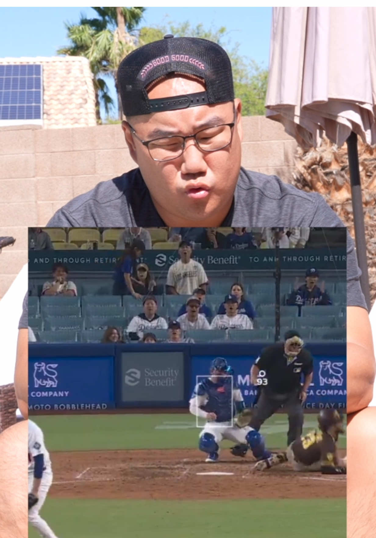 A post by @kingofjuco on TikTok caption: Dodgers vs Padres, here’s my solution…Do you agree? #baseball #MLB #Rivalry #fypシ 