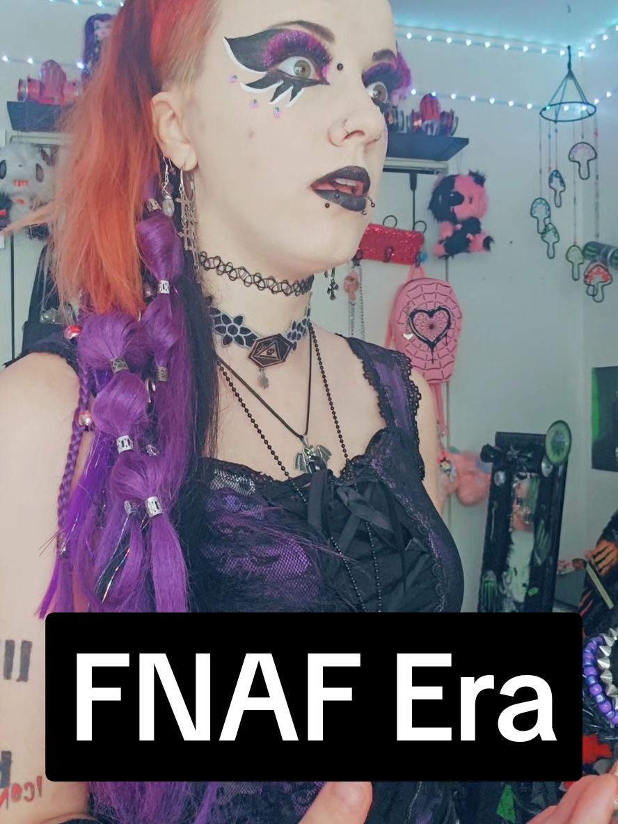 A post by @clawed_beauty101 on TikTok caption: FNAF IS AMAZING!!!! #fnaf #music #fivenightsatfreddys 
