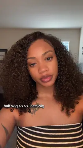 A post by @therealmaxieeeee on TikTok caption: So natural 😍 @ISEEHAIR #iseehalfwig 