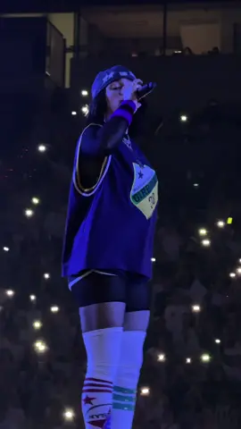 A post by @billieeilishhome on TikTok caption: @BILLIE EILISH performing “WILDFLOWER” at HIT ME HARD AND SOFT: THE TOUR in Barcelona, Spain