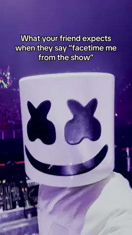 A post by @marshmello on TikTok caption: if they don’t use drone footage do they even care?