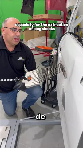 A post by @serlap_next_level on TikTok caption: Potencia, precisión y resistencia en una sola herramienta. Presentamos la garra de tiro más robusta del mercado automotriz. Con 11 ganchos de 22 cm, diseñada para llegar donde otras no pueden: golpes extensos, zonas curvas y reparaciones desde ambos lados. 💪 Fabricada con materiales de alto rendimiento, lista para el trabajo pesado en cualquier taller. 🔧 Ideal para profesionales que no aceptan menos que lo mejor. 📲 Escríbenos a Online@martechcorporation.com o visita la web de @Martech Corporation y lleva tu trabajo al siguiente nivel. La diferencia no la hace el taller. La hacen tus herramientas. #HerramientasAutomotrices #ReparaciónDeCarrocería #GarraDeTiro #TallerAutomotriz #MartechTools #ChapaYPintura #ExtractorDeGolpes #AutoBodyRepair #CarRepairTools #EquipamientoDeTaller #martechcorporation #Martech_corporation #martechCar #tallerdechapaypintura #serlap_next_level #tallerautomotriz #bodypaint #bodypainting #chapaypintura #hojalateriaypintura #carrepairtools #chapaypintura #automotivepaint #bodyshop #barbas_team_painters #carrepairshop #tallerchapaypintura