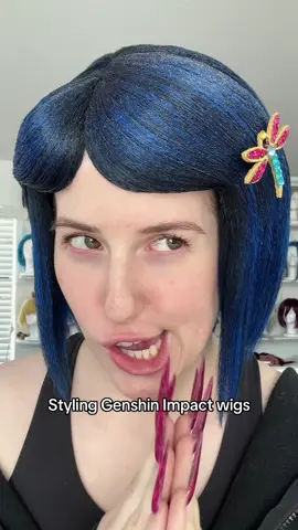 A post by @umbrawigs on TikTok caption: KEEP EM COMIN!!!! hoyoverse and monster high sure know how to design hair !!!! Shooooot!!! Like did yall see that tiger girl in ZZZ ? I am in LOVE with her design . #wigcommission #wigstyling #cosplaywig #cosplaywigstyling #wigs #wigmaker #hoyoverse #zzz #zenlesszonezero #monsterhigh #coraline #GenshinImpact #genshin 