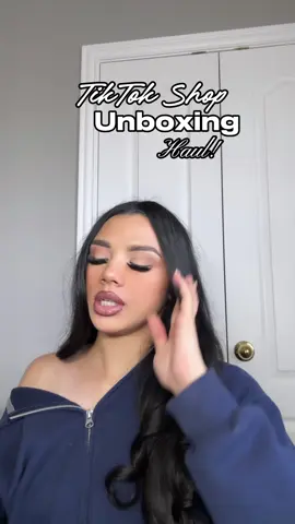 A post by @zastyypearl on TikTok caption: TikTok shop unboxing haul PT.1!📦✨ Click the orange link to shop!🛒 #terezandhonor #peptideskincare #tiktokshop 