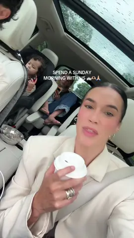 A post by @brittany.xavier on TikTok caption: spend a Sunday morning w/ us 💕 #family #vlog