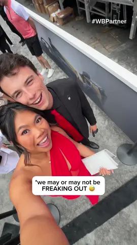 A post by @meimonstaa on TikTok caption: #WBPartner WE ARE SO EXCITED TO BE HERE 🥹 movie of the summer!  @F1 Movie @Warner Bros. 