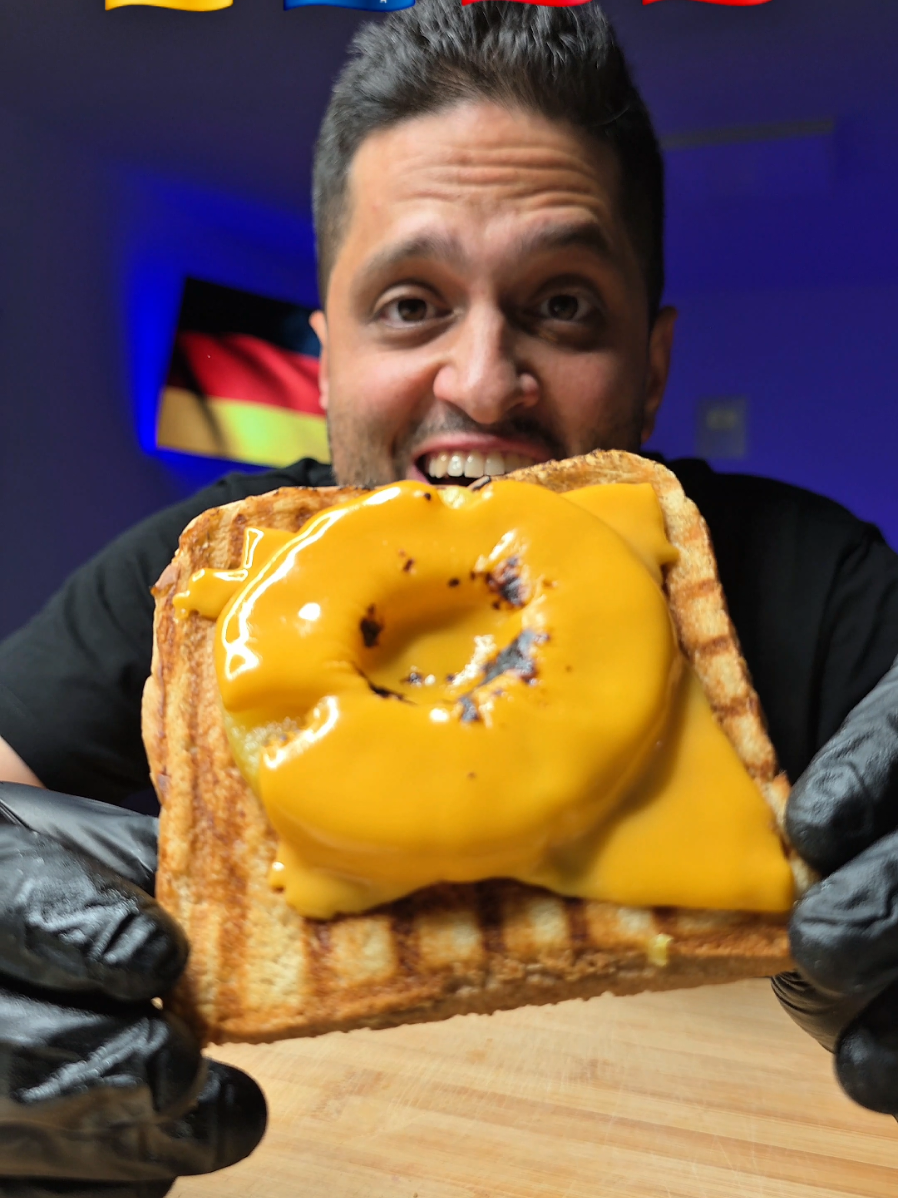 A post by @karimssurvivalkitchen on TikTok caption: Toast Mukbang 🇩🇪🇦🇺🇲🇦🇹🇷 #TikTokFood #asmr #mukbang 