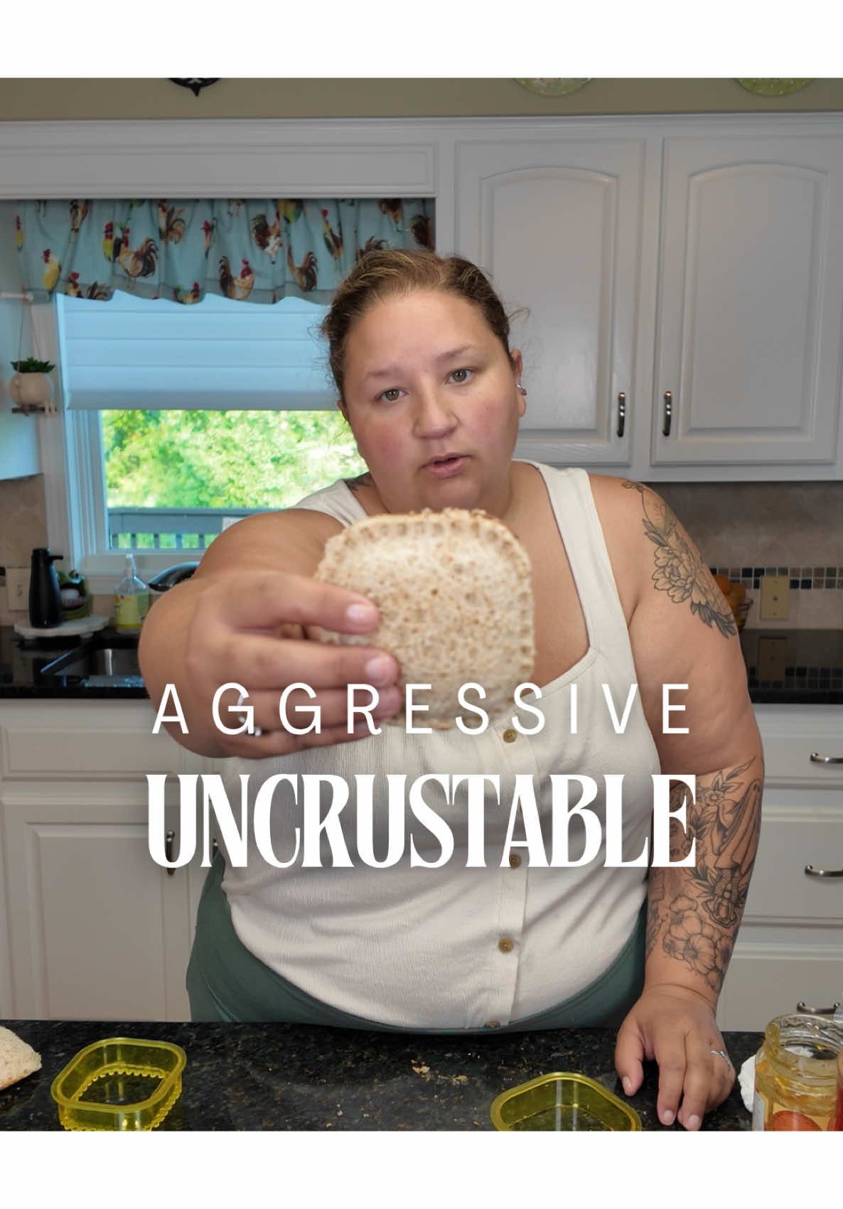 A post by @applesauceandadhd on TikTok caption: If I see one more person making an Uncrustable wrong I will lose it. So here we are. A refresher. A re-aggression. A re-tutorial, if you will. This is actually the tutorial that started it all—yes, two years ago, I got so fed up I filmed a guide on how to properly make an Uncrustable and somehow that turned into a whole thing. So consider this the original aggressive tutorial: Summer Edition. Because the kids are home, the sandwiches are endless, and apparently some of y’all still need help. #AggressiveTutorial #UncrustableJustice #UncrustableHowTo #SummerSnackSeason #MakeItRight #PassiveAggressiveParenting #LunchboxWars #RepeatOffenderTutorial #DoItBetter #OGAggressiveTutorial #MomRageCulinaryEdition #DIYUncrustable #SnackLikeYouMeanIt #GratefulKidsWouldBeNice