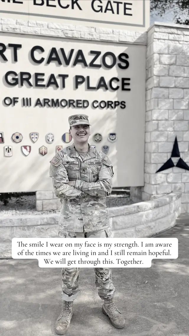 A post by @catchupwithcarlos on TikTok caption: #militarytiktok #usarmy #forthood #mikitarylife #armedforces #strength #hope #activeduty 