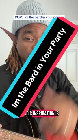 A post by @oathbreaker_cary on TikTok caption: Ima take a song of rest for the weekend, catch yall later 🫶🏾😊 #dnd #dungeonsanddragons #dndtiktok #dndmeme #dndtok #dndhumor 