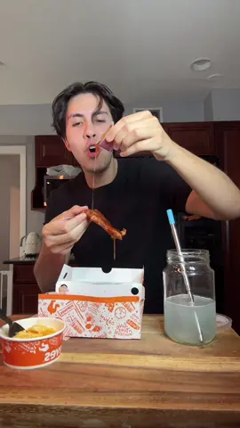 A post by @benjixavier on TikTok caption: High-protein meal idea that hits the spot 🍗🧀 You don’t have to give up your favorite foods, you just have to outsmart them. Drink: @Waterboy  Meal: ✨ 5-piece balanced chicken tenders – 280 cals / 43g protein ✨ Regular mac & cheese – 280 cals / 11g protein Delicious and macro-friendly. #waterboypartner