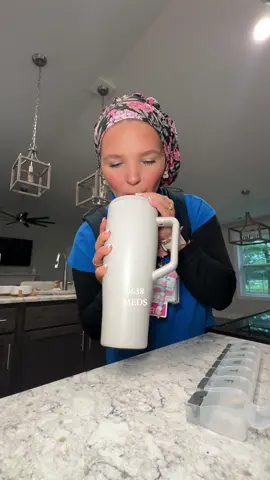 A post by @adaleenichols on TikTok caption: wieiad er nurse edition (on a day where I get time to eat lol)🍌🏥 #wieiad #whatieatinaday #ernurse #nursesoftiktok #nursetok #mealideas #mealprep #fulldayofeats #snackideas #healthysnacks #Tatcha #nursing #nurse #nurselife #12hourshift @Chomps @SkinnyDipped 