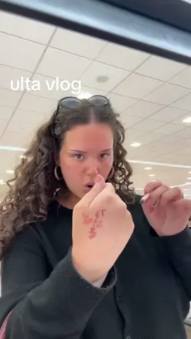 A post by @whor3chata_ on TikTok caption: come shopping with me to @Ulta Beauty looking for a new lip combo @Kylie Cosmetics #lipcombo #makeupshopping #kyliecosmeticspartner 