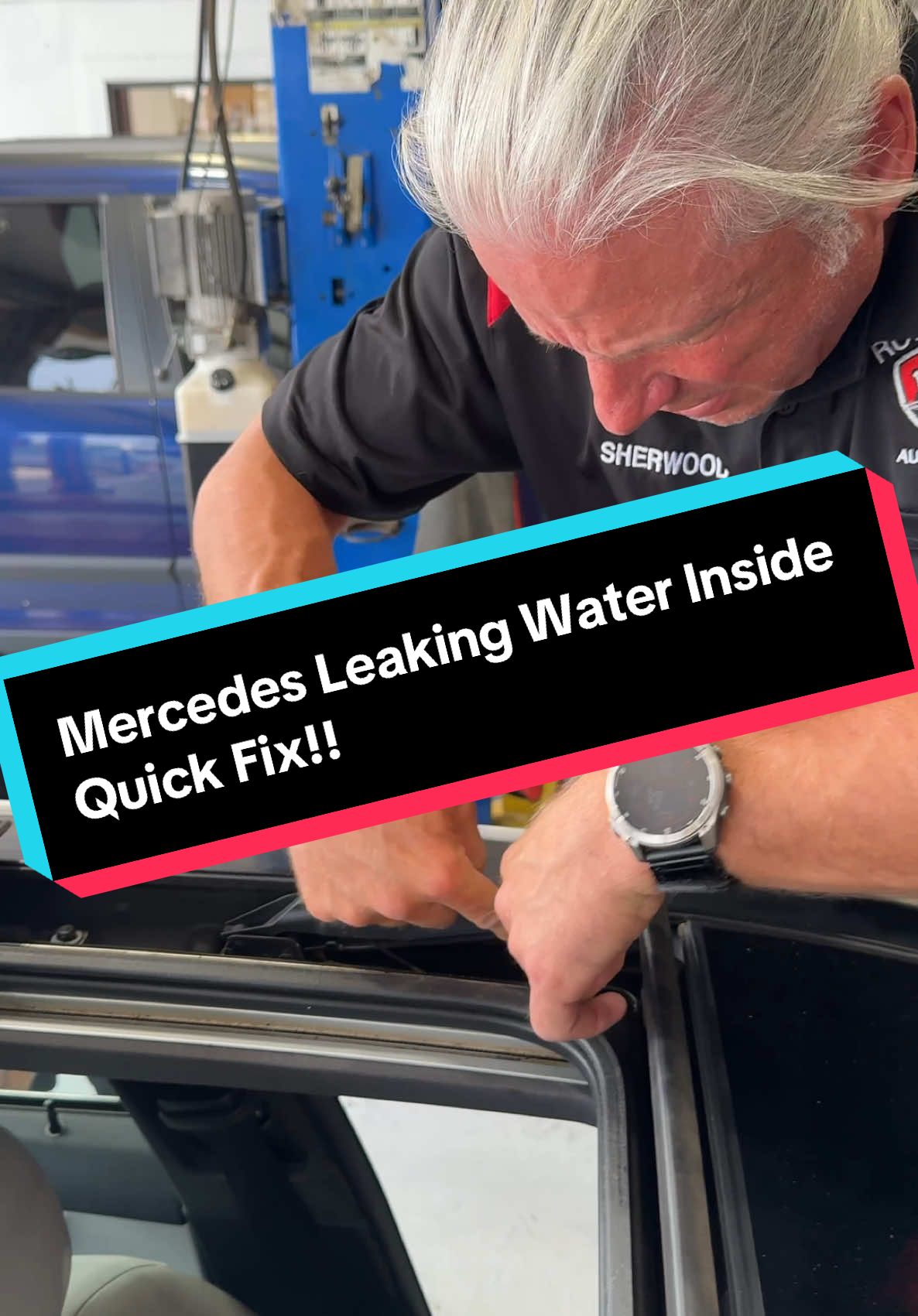 A post by @royaltyautoservice on TikTok caption: Clients always love when it’s this simple! #mercedes #tips #mechanic #DIY #automotive #fyp #foryou #viral 