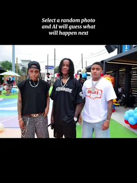 A post by @llcooldra on TikTok caption: Yo @Lil Perfect🅿️ @babydastylistt wtfff 😂 #aifilter 