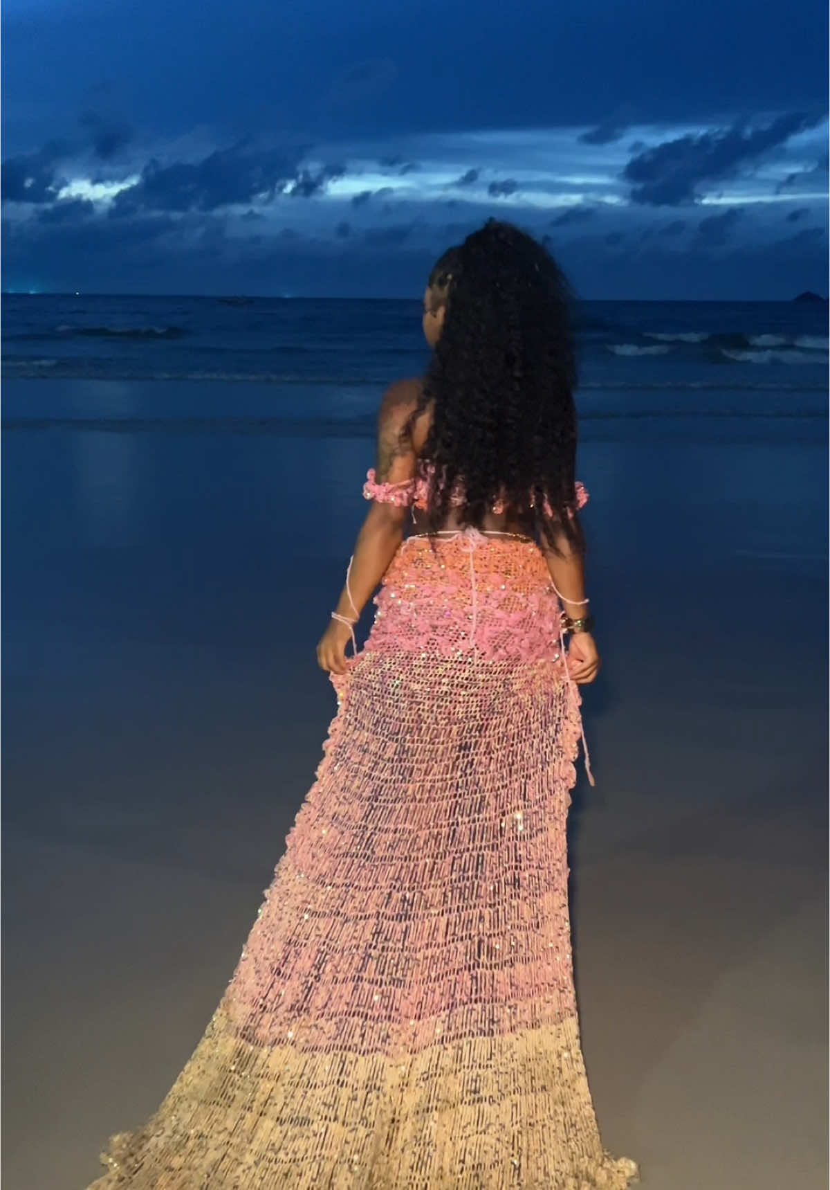 A post by @itsnatiajah on TikTok caption: me & my best kept secret 🥹 so happy to finally share my blessing with you all 🦋 #fy #blackgirktiktok #pregnant #genderreveal #pregnancy #birthday #blackgirlluxury #beyonce 