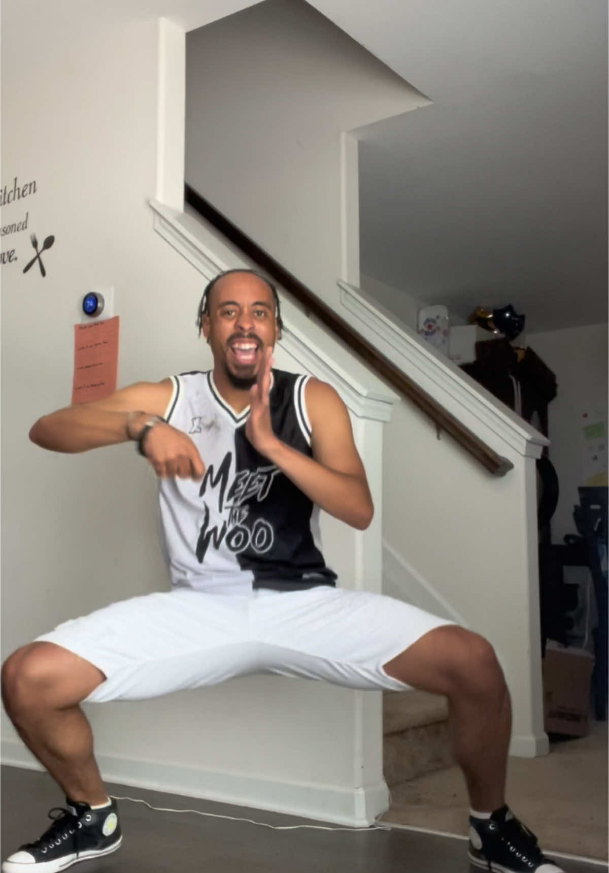 A post by @yeahitstyg on TikTok caption: DC: ME 🙋🏽‍♂️ 📣 CALLING ALL DANCERS, DANCE TEAMS, MAJORETTE + all other styles of dance TO THE FLOOR‼️😛🙂‍↔️ I challenge YOU/YOUR SQUAD to eat this up (TAG EM BELOW 👇🏽) & use #AteDatUpYup Please tag us in your videos! 👀 