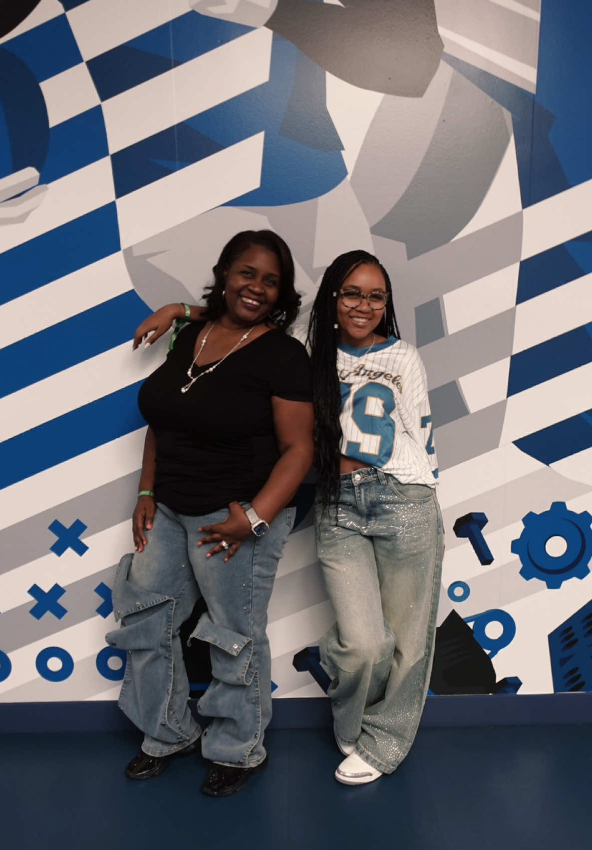 A post by @joiya.lanae on TikTok caption: Such a special moment, just us two dancing and enjoying the music together🥰 #family #kendricklamar #concert #dallasinfluencer 