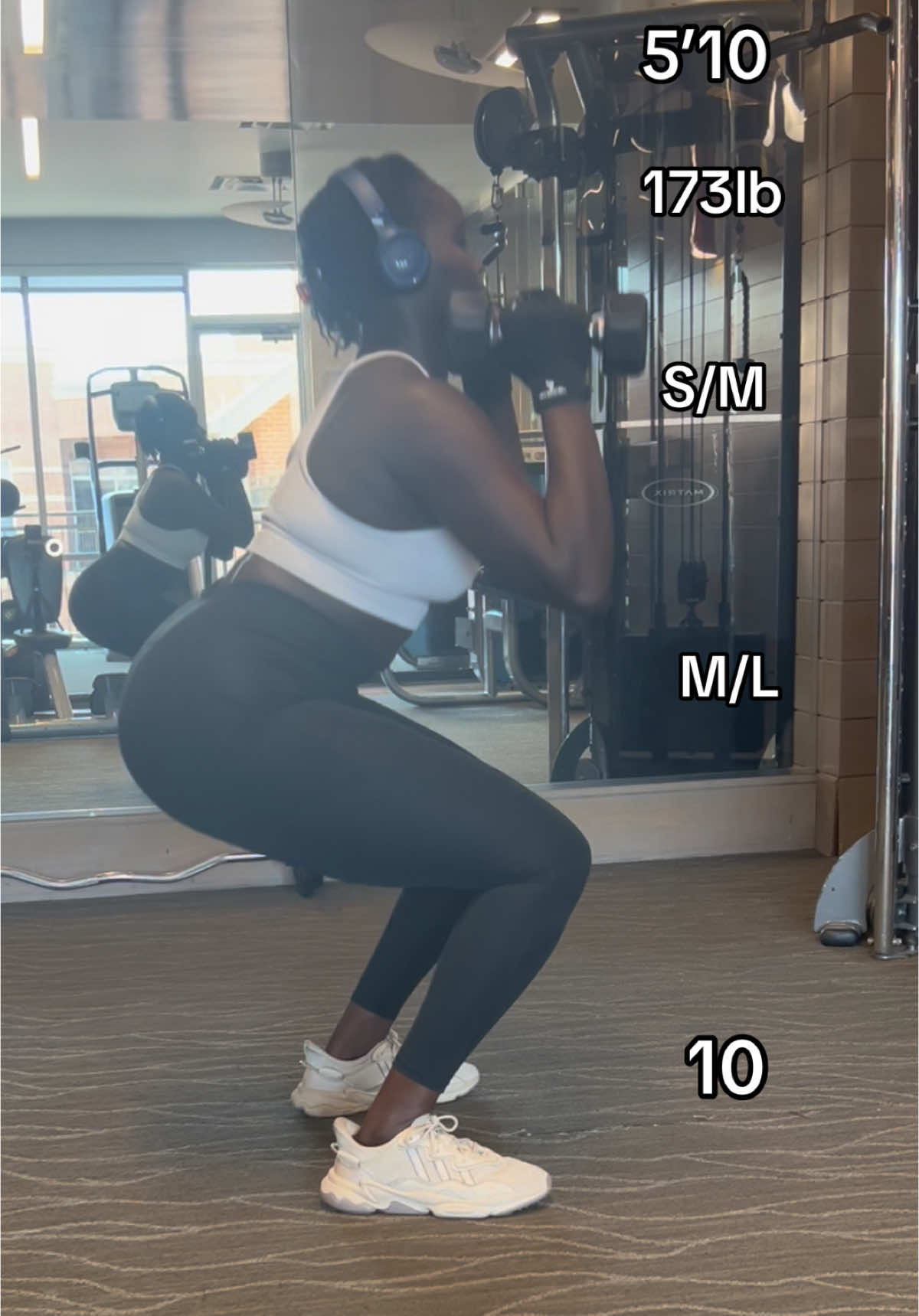 A post by @missslado on TikTok caption: I love a tall girl trend #tallgirl 