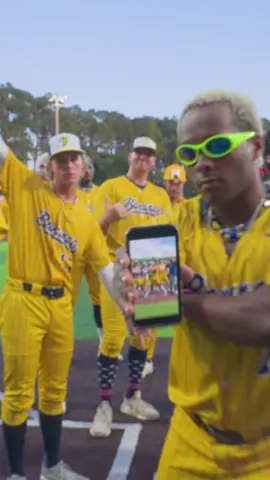 A post by @thesavbananas on TikTok caption: Is this the sickest transition on TikTok rn?? 👀 @Ty Jackson @Kyle “KJ” Jackson @Maceo Harrison  #savannahbananas #transition #transitions #trending #trendingaudio 