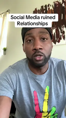 A post by @destorm on TikTok caption: Social Media Ruined Relationships 