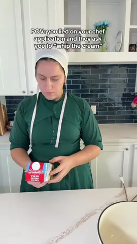 A post by @literallyjust_a_girl on TikTok caption: If you dare to try my recipes I do have an Amish cookbook available on my website ➡️