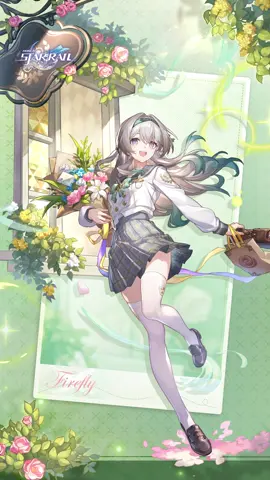 A post by @honkaistarrail_official on TikTok caption: Firefly "Spring Missive" #HonkaiStarRail #HoYoverse #Firefly