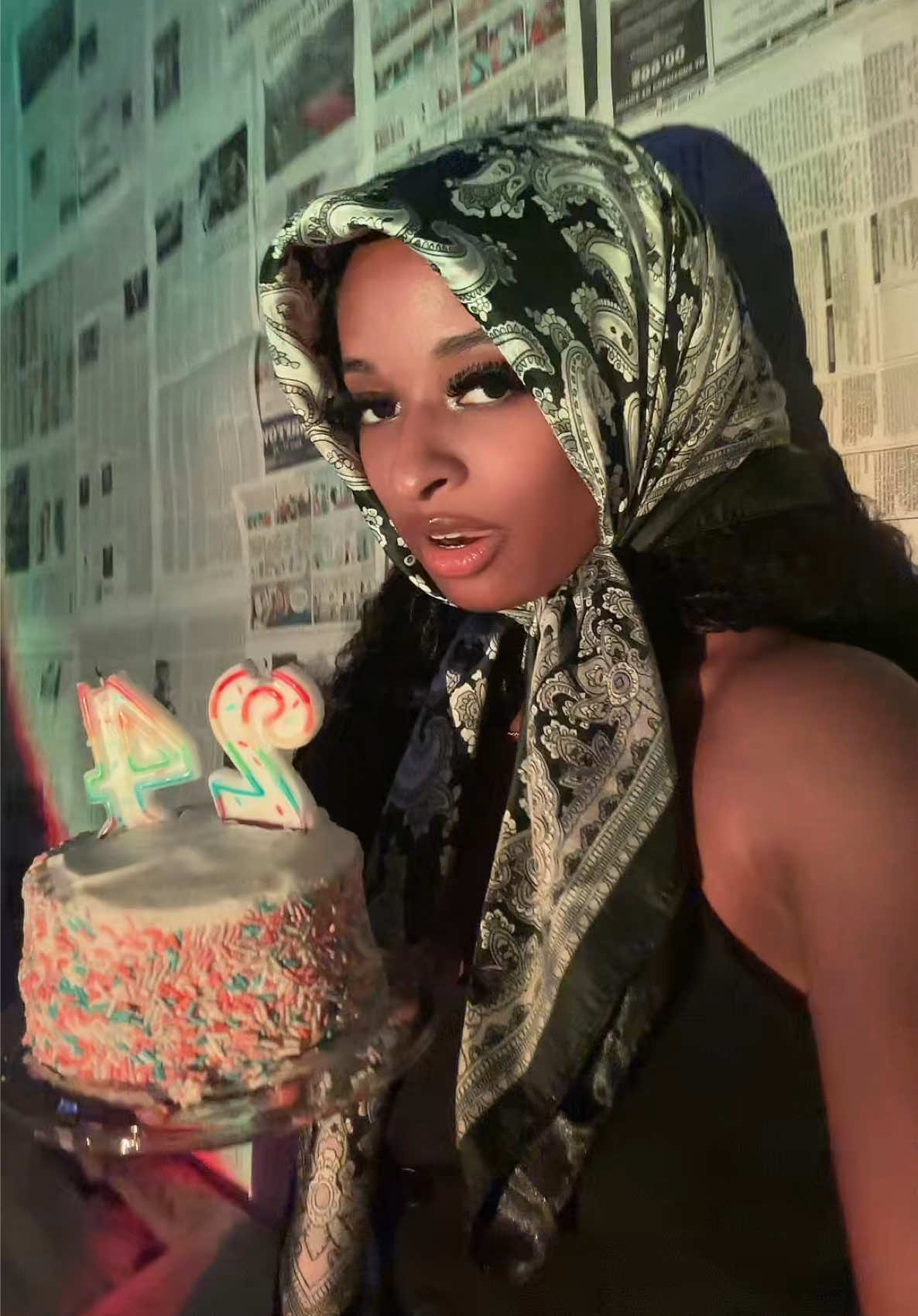 A post by @__therealnia on TikTok caption: It’s my favorite holiday! 💋🥳#therealnia 