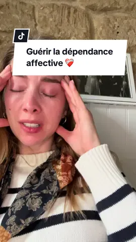 A post by @emma.de.bermingham on TikTok caption: Guérir sa dépendance affective (attachement anxieux) n’est pas un long fleuve tranquille. Mais conscientiser et apprendre à vivre toute seule et à aimer sa propre compagnie est déjà la moitié du chemin de fait. ❤️‍🩹