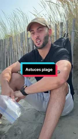 A post by @jimmy_laura_astuces on TikTok caption: 2 astuces à la plage pour cet été 🏖️ #astuce #pourtoi #apprendresurtiktok 
